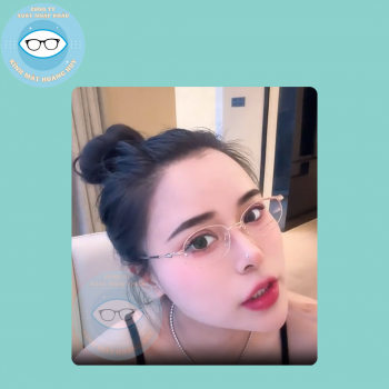 Gọng kính kim loại mã 34754